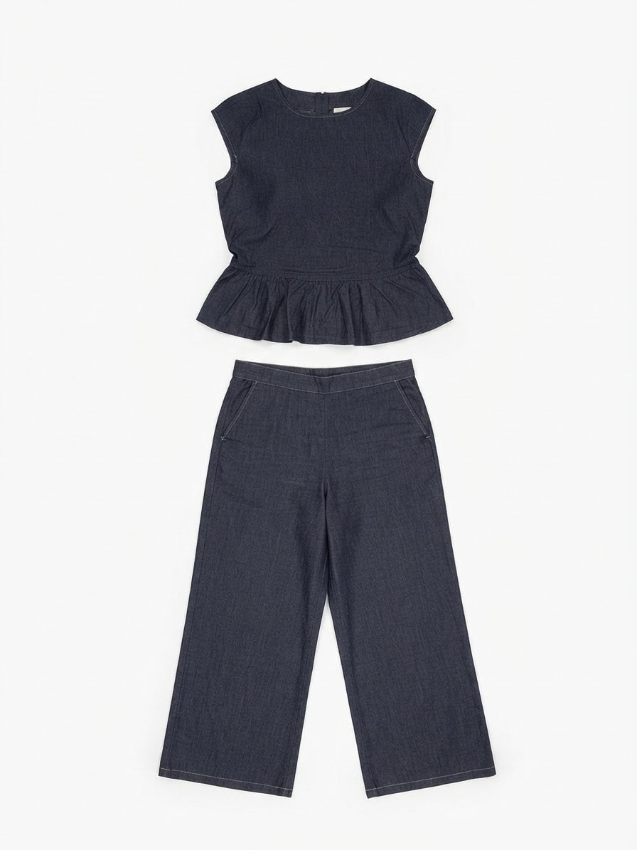 The denim set