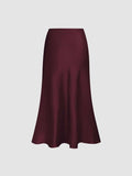 Jupe en satin