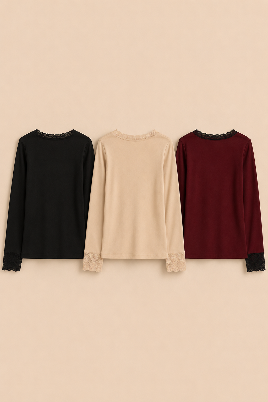 Pull avec dentelle